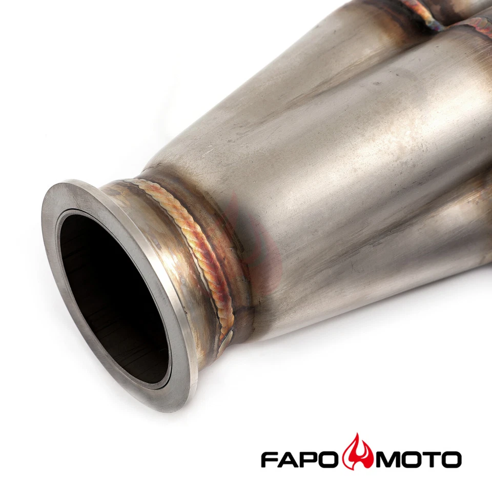FAPO Turbo Headers for Chevy Chevelle Malibu El Camino A-body Small Block SBC V8 - Image 3 of 4