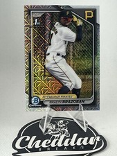 2024 Topps Bowman Chrome Baseball Bralyn Brazoban #BCP-224 Mojo 1st Bowman