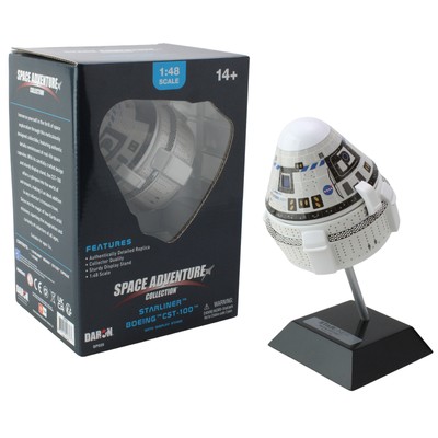 Space Adventure Starliner Boeing CST-100 1:48 Scale NASA Model Collector 14+