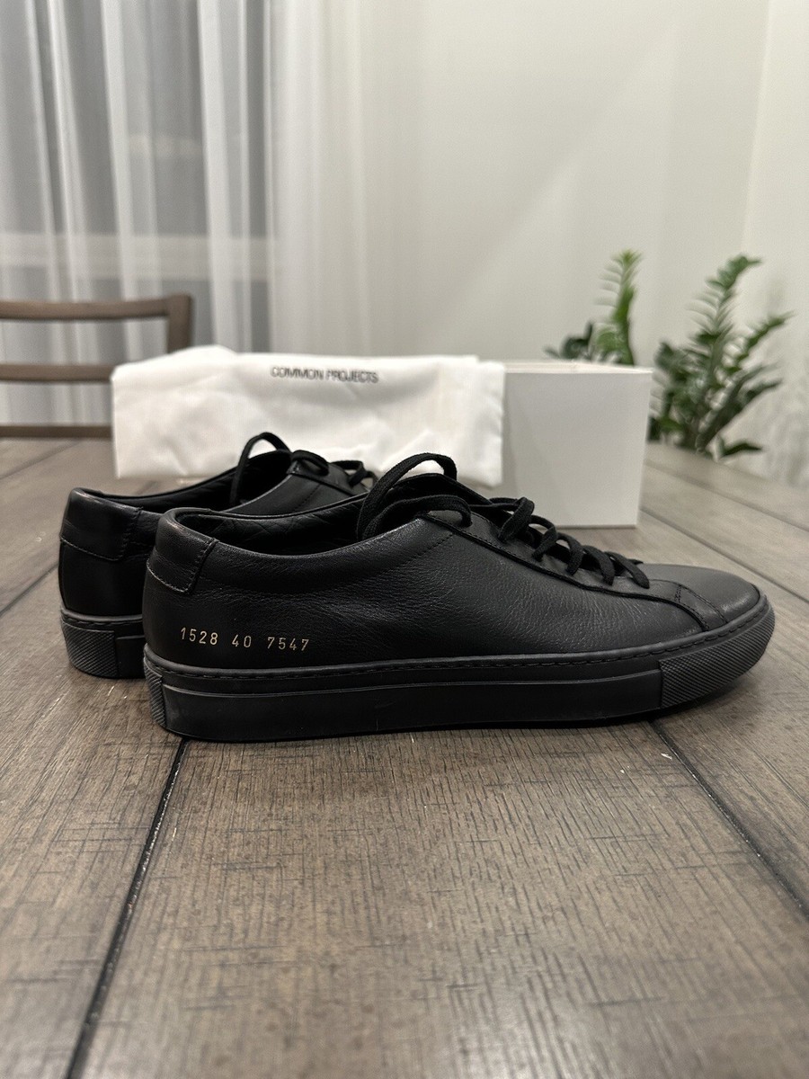 Common Projects Achilles Low Black - 40 | eBay