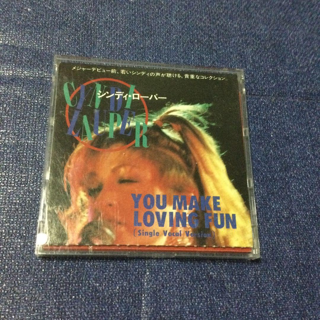 超貴重盤)シンディ・ローパー「You Make Loving Fun」 超貴重盤