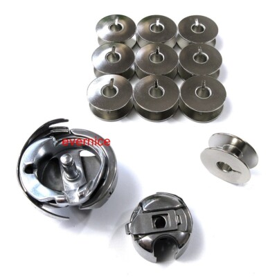 Drehgreifer & Spulenkapsel & Spulen für Singer 95-40 96-40 Durkopp Adler 96 206