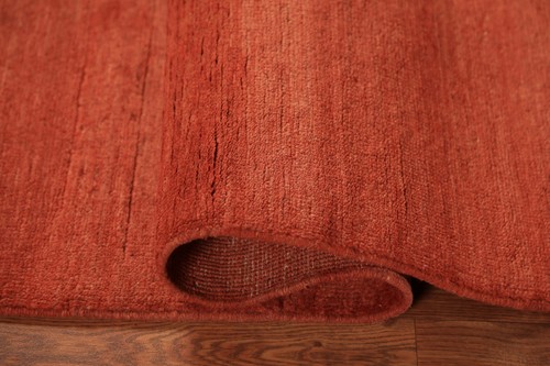 Luxurious Gabbeh Solid Design Wool Modern Accent Rug - Brand New 3x5 ft - Picture 11 of 18