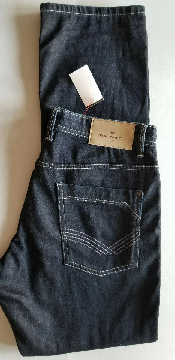 TAILOR Josh Regular Stretch Cotton Denim Jean - 32x34 Dark | eBay