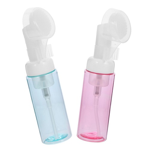 2 Pcs Schaumflasche Reisen Gel-Pumpflasche Spenderflasche Mit Pumpe