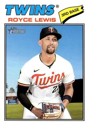 ROYCE LEWIS 2026 Topps Heritage #85 MLB Twins  ID:164315