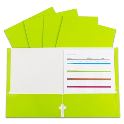 C-Line Laminated Paper Polypropylene Green 16 Inch Standard Functional Documents