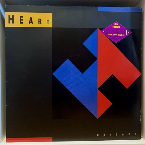 Heart "Brigade" - 1990 Europe Pressing - Vinyl LP
