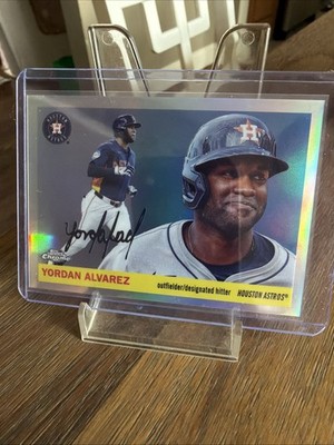 2025 Topps Chrome Platinum Anniversary Yordan Alvarez Image Variation Code 938