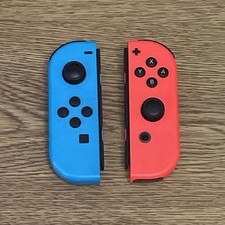 Official Nintendo Switch Joy-Cons In Red & Blue - Slight Stick Drift