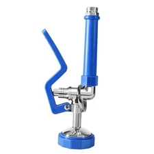 Pre Rinse Sprayer Commercial Sink Sprayer Head,1.42GPM Spray Valve Dish Blue