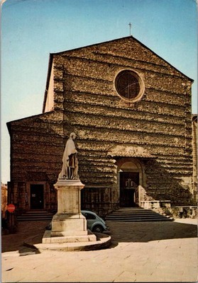 Basilica di San Francesco Arezzo Continental Postcard