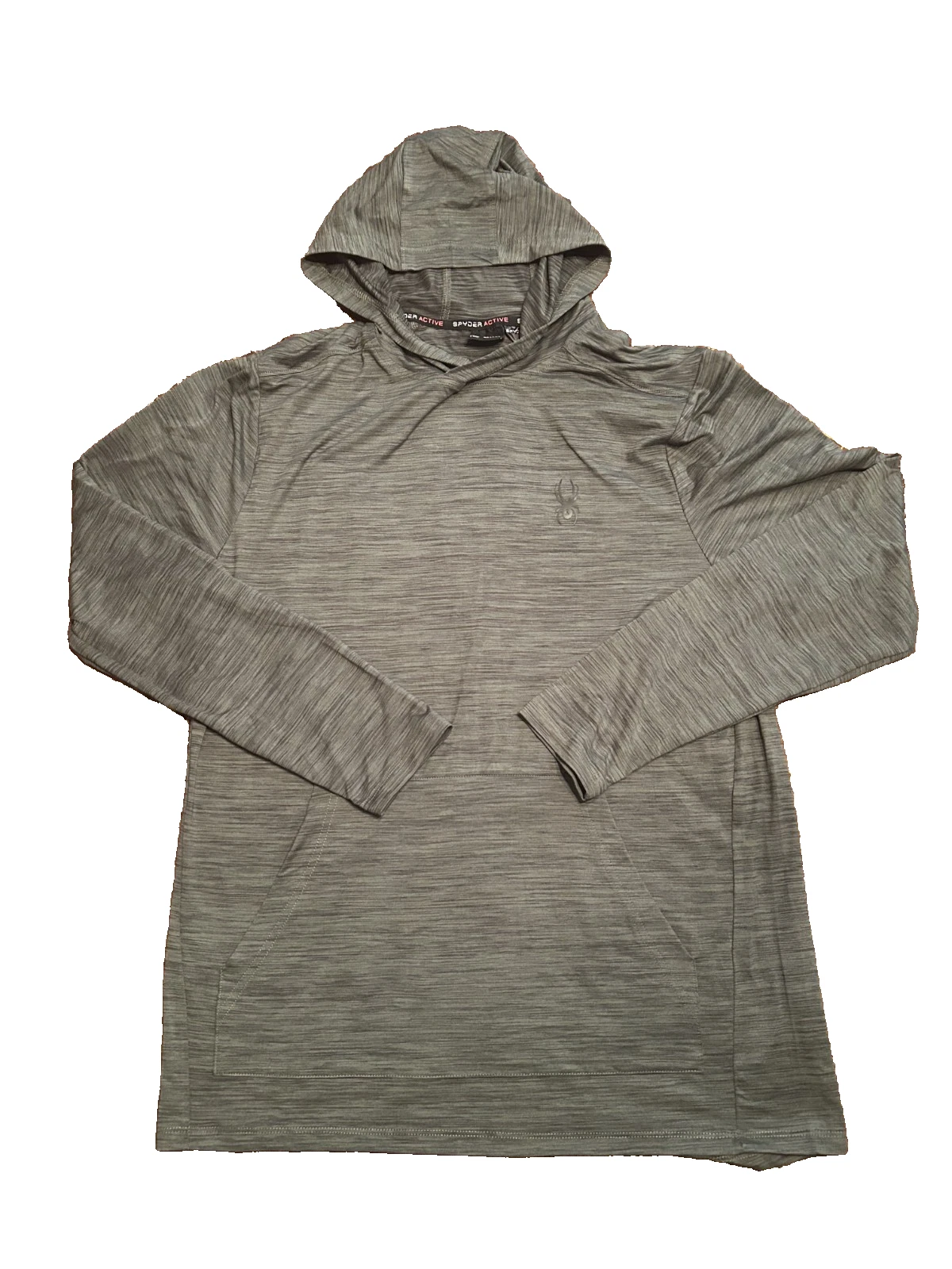 Spyder Active Long Sleeve Athletic Pullover Hoodie w/ Pocket Lightweight Green L
Opens in a new wind