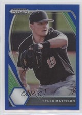2021 Panini Prizm Draft Picks Blue Prizm Tyler Mattison #PDP104 im0