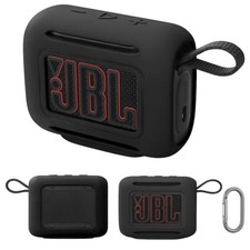 YHLCTTFC Black Silicone Cover for JBL Go 5 Bluetooth Speaker