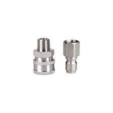 1 set 3/8" NPT Pressure Washer Adapter Stainless Steel Quick Connect Fitting
