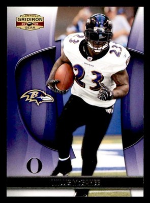 2009 Donruss Gridiron Gear #99 Willis McGahee /250 Silver O's Baltimore Ravens