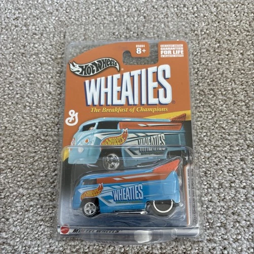 2003 Vintage Hot Wheels VW Drag Bus – Wheaties Cereal NEW In plastic case