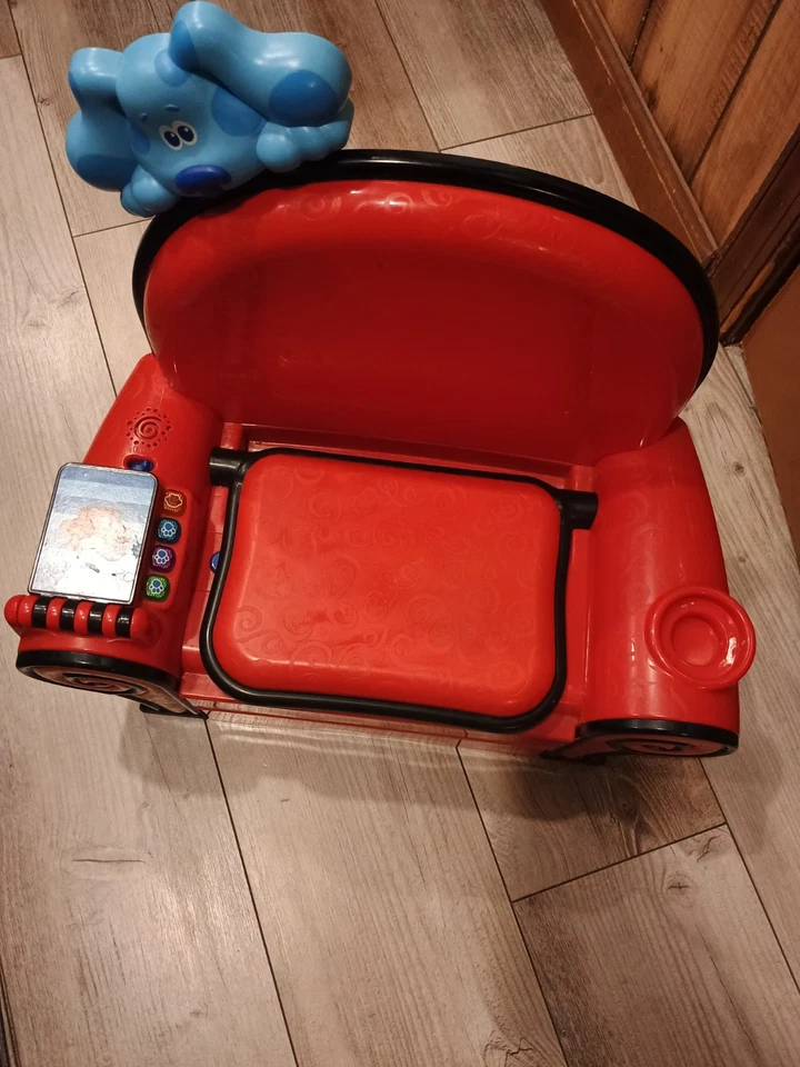 LeapFrog Blues Clues & You!  Play & Learn Thinking Chair 音乐玩具箱 儿童尺寸 — 第 2/4 张图片