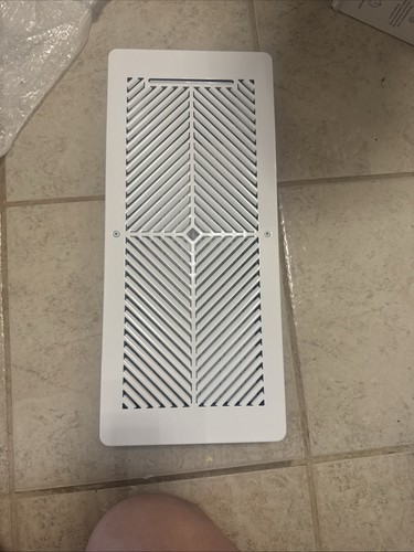 Flair Registers N' Grilles 6"Lx14"W Smart Vent For Home Heating N' Cooling White