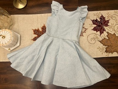 David Charles Dress Baby Blue Fit & Flare- Girls Size 6 New WOT