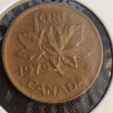 1979 Canada One Cent Queen Elizabeth II
