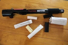 Vintage Kraco Nightstick Anti-Theft Steering Wheel Lock Alarm KMS-009 w/ Keys