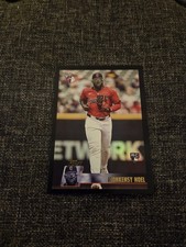 2025 Topps Archives 1996 Jhonkensy Noel BLACK FOIL CARD #160 RC Guardians