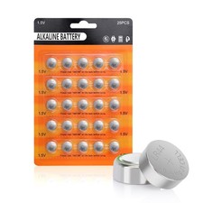 LR44 Batteries 25 Pack 1.5V L1154f 357 AG13 SR44 A76 GP76 Lr 44b 303 Button C...