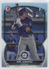 2023 Bowman Prospects Sky Blue 139/499 Axel Sanchez #BP-73 10t9
