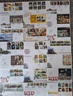 GB 2011 Commemoratives Christmas & Booklet Panels 21 x FDCs + Inserts Mint