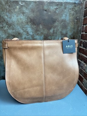 ABLE Nara Tote Bag in Whiskey, With Tag
