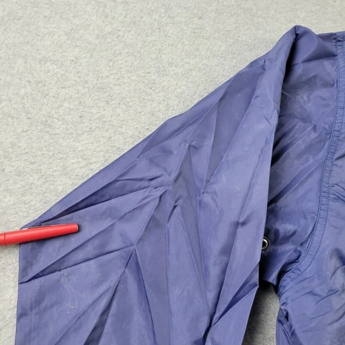 Woolrich Windbreaker Jacket Mens Medium VTG 80s Hooded Full Zip Pockets image 11