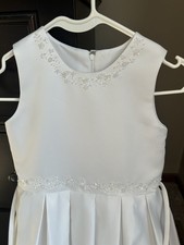 Girls' Size 12 Gown Dress for Weddings and First Communion