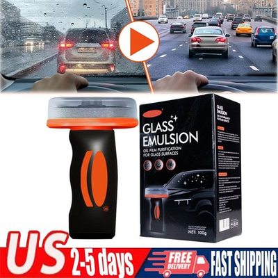 #ad #ad Qifor Glass CleanerQifor Car Oil Film Cleaner Glass GuardAutomotive Oilfilm $5.99