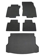 Gummi Fußmatten Kofferraumwanne für Nissan X-Trail T32 2017-2022 Gummimatten