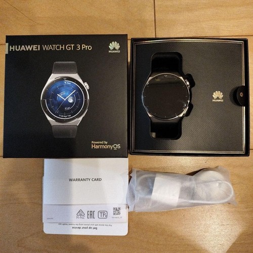 HUAWEI SMART WATCH GT3 Pro 46mm ODN-B19 Titanium Active Model Black - 第 2/6 張圖片