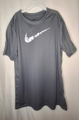 Nike Trophy23 Dri-FIT Boys Big Kids XL Training Shirt Grey NWT