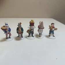 Dept. 56 heritage village collection early rising elves set of 5 accessories