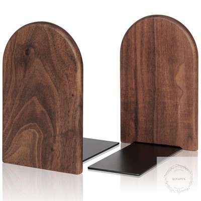Book Ends,1 Pair Bookends Wood Book Ends Universal Economy Bookend