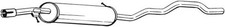 Mittelschalldämpfer BOSAL 285-515 für FORD SEAT VW 7M9 GALAXY 7M6 SHARAN 7M8 20V