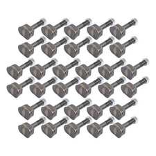 32 Pack Replacement Stump Grinder Teeth Compatible For Vermeer Yellow Jacket