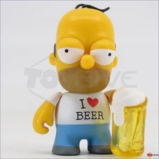 Kidrobot The Simpsons Homer Simpson I love beer - Moe's Tavern series vinyl