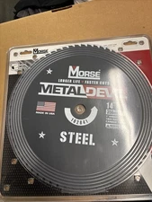 MK Morse Metal Devil CSM1466FSC, Steel Circular Saw Blade, Carbide
