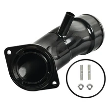 3.5" Black Turbo Intake Horn Kit For 2020-2024 GM 6.6 6.6L L5P Duramax Diesel