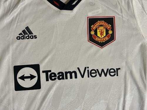 Brandneu mit Etikett Ronaldo #7 Manchester United 2022-23 Authentic-Spec Away Trikot Shirt M - Bild 3 von 10