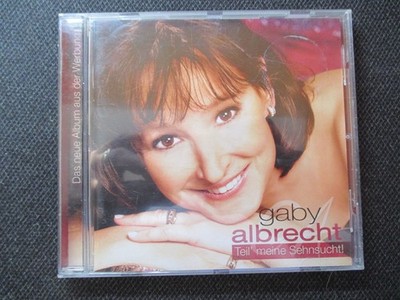 Top CD ALBUM aus Sammlung !  GABY ALBRECHT   Teil meine Sehnsucht  14  Titel