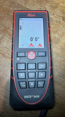 Leica DISTO D410 E7500 Distance Measuring with Camera + Zoom
