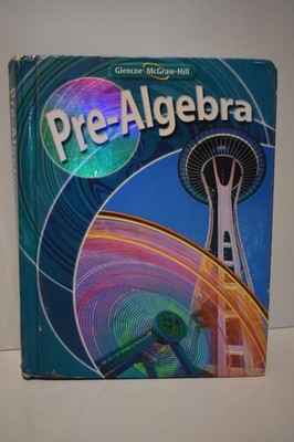 Glencoe McGraw-Hill Pre-Algebra Mississippi Student Edition-Hard Cover - 826 pgs