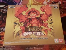 One Piece Premium Booster Box The Best PRB-01 Factory Sealed English